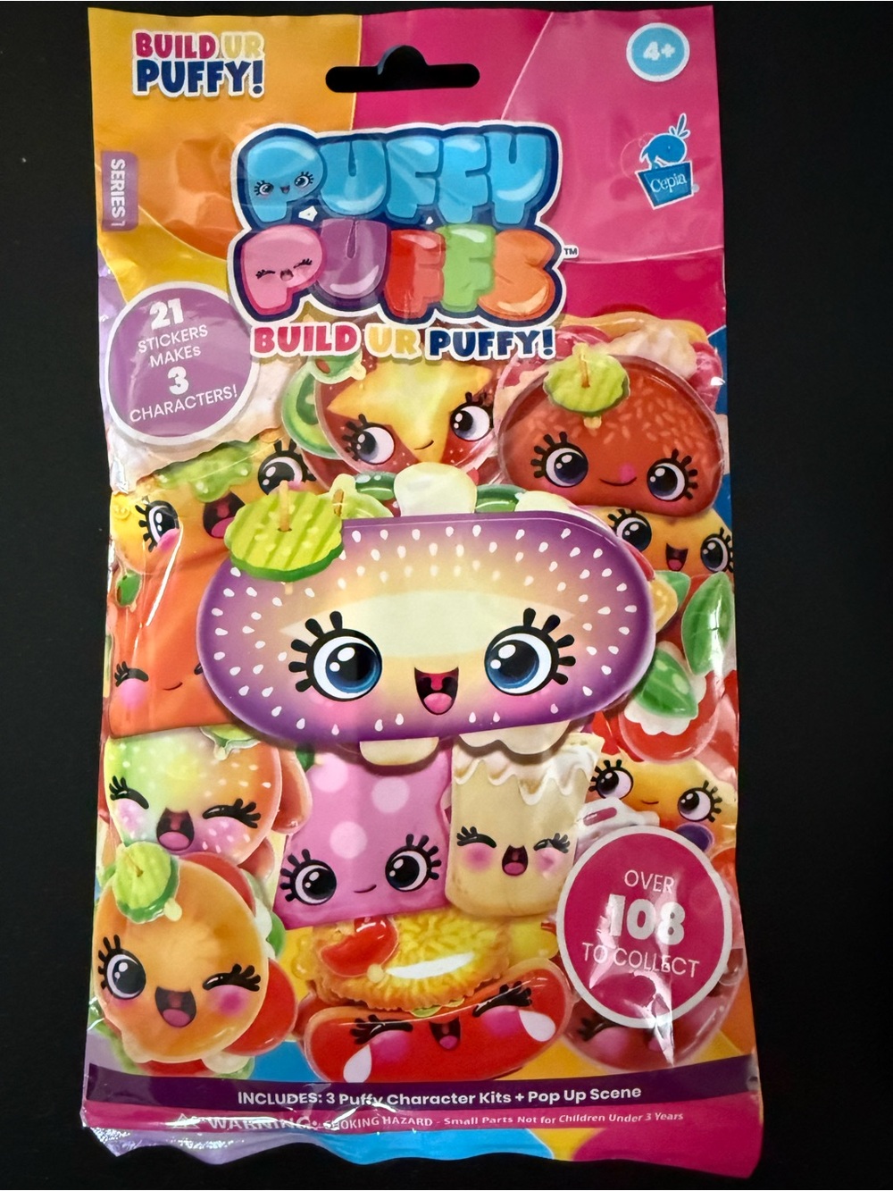 Build Ur Puffy! Kids Toy Pack - Pink & Purple